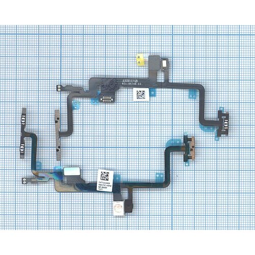 Шлейф кнопки включения и кнопок громкости OEM для iPhone 7 Plus планка крепежная боковых кнопок iphone 7 plus
