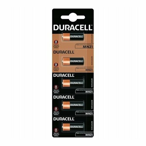 Батарейка Duracell 23A MN21 Security 12V BL5 , 5шт.