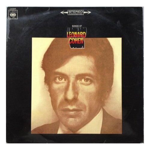 Старый винил, CBS, LEONARD COHEN - Songs Of Leonard Cohen (LP , Used)