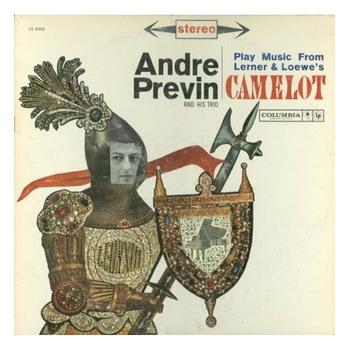 Старый винил, Columbia, ANDRE PREVIN - Play Music From Lerner & Loewe's Camelot (LP , Used)