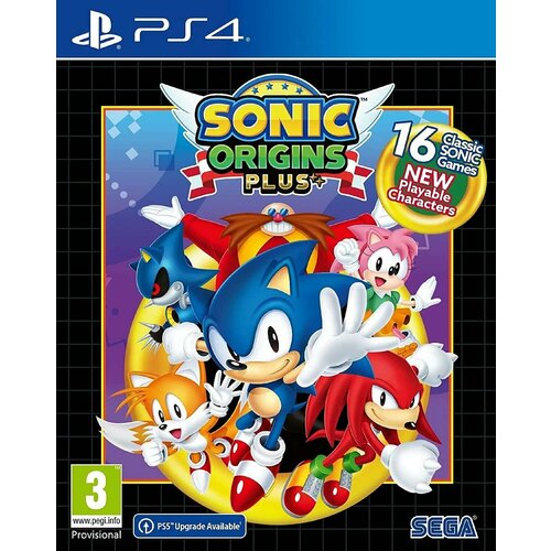 sonic origins plus day one edition ps4 Sonic Origins Plus (русские субтитры) (PS4)