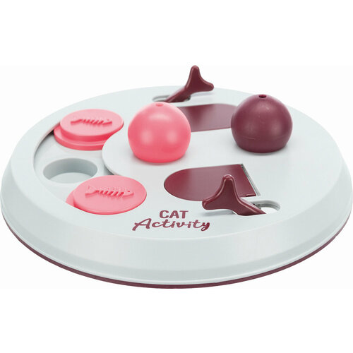 Игрушка развивающая для кошек Trixie Cat Activity Flip Board 23 см (1 шт) развивающая игрушка для кошек trixie junior snack