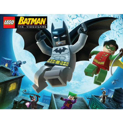 LEGO Batman: The Videogame постер плакат batman lego бэтмен лего