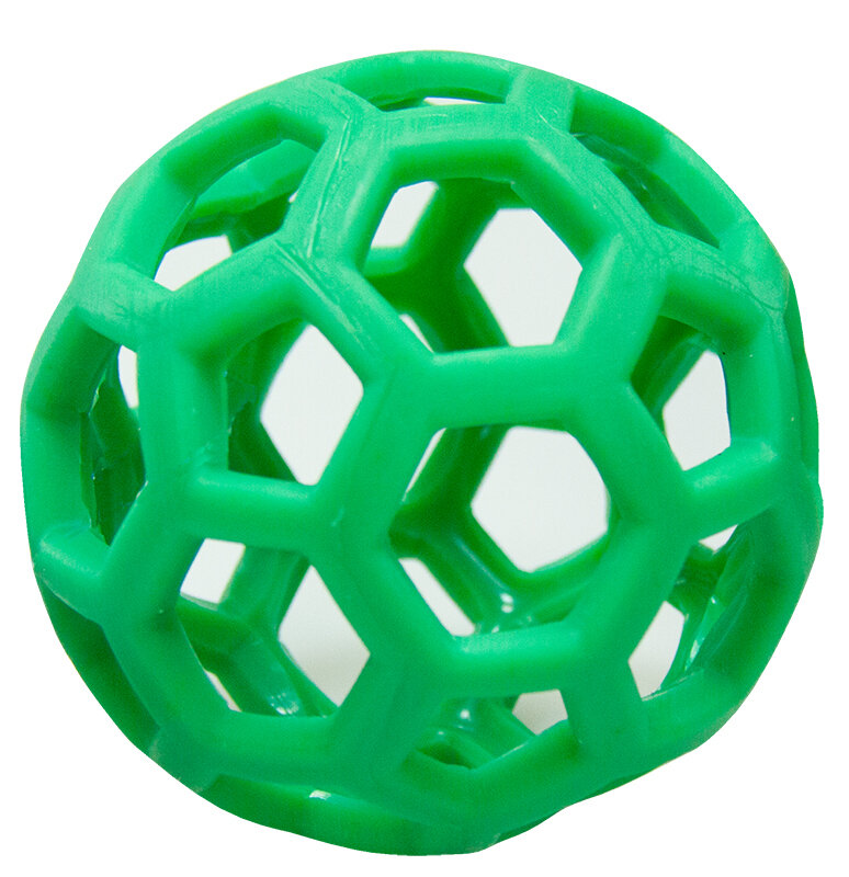 Игрушка Зооник мяч сетчатый малый для собак 8,5 см 9608