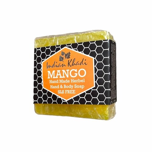 Мыло ручной работы Манго Mango SLS Free Indian Khadi 100 г