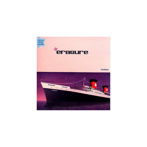 Виниловые пластинки, Mute, BMG, ERASURE - Loveboat (LP) freedom m in the sky written verses