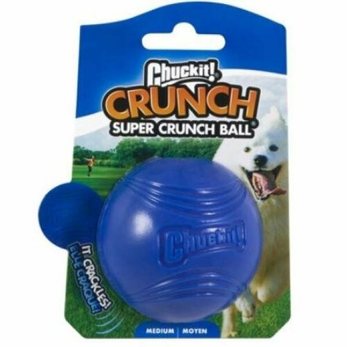 Kitty City Хрустящий мячик для собак, средний (CHUCKIT CRUNCH BALL MEDIUM) 6,5 см