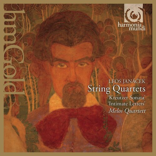 Janacek - String Quartets 1&2-Melos Quartett HMF CD Austria (Компакт-диск 1шт) виниловые пластинки harmonia mundi deller consort chants