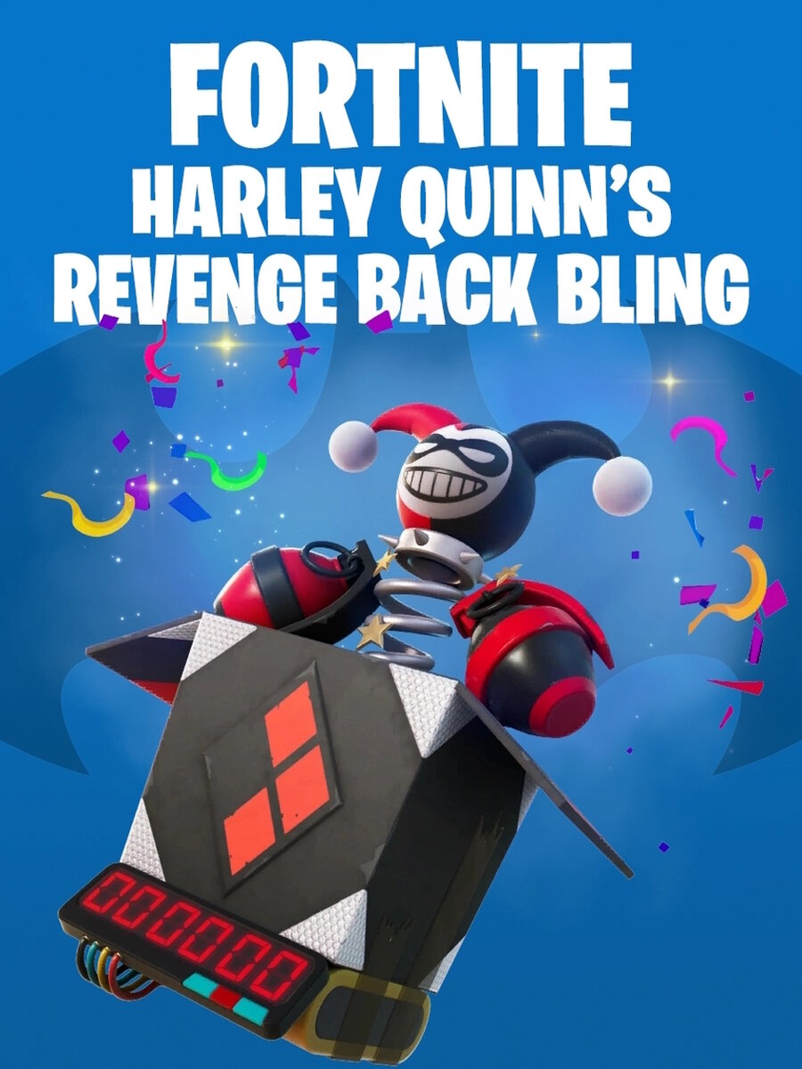 Fortnite Harley Quinn's Revenge Back Bling (Ключ активации; Регион активации РФ)