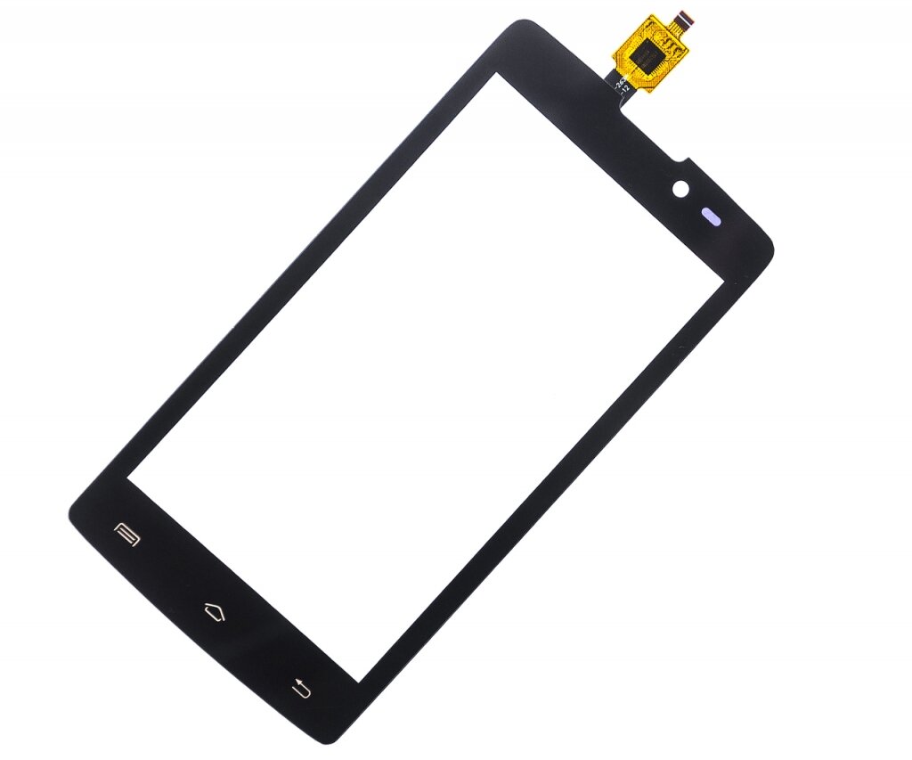 Touch screen (сенсорный экран/тачскрин) для Fly IQ4402 (Era Style 1) Черный