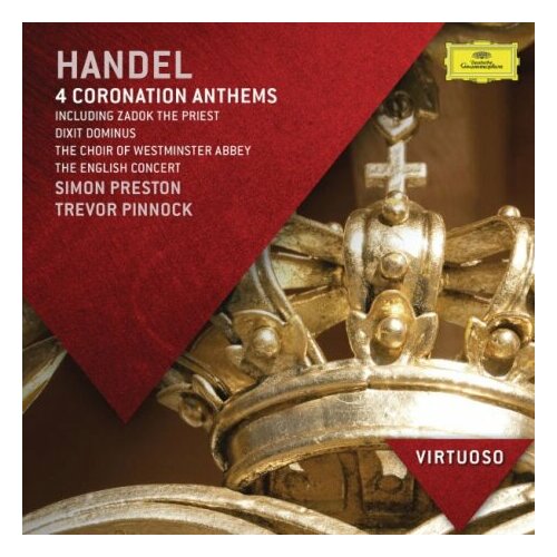 handel dixit dominus Компакт-Диски, Deutsche Grammophon, TREVOR PINNOCK - Handel: Zadok The Priest (CD)