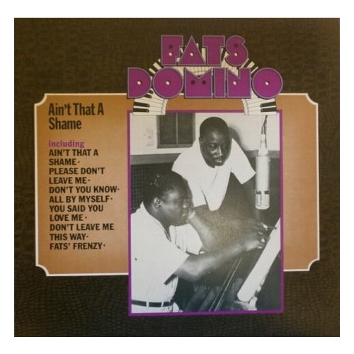 Старый винил, United Artists Records, FATS DOMINO - Ain't That A Shame (LP , Used) кружка you me