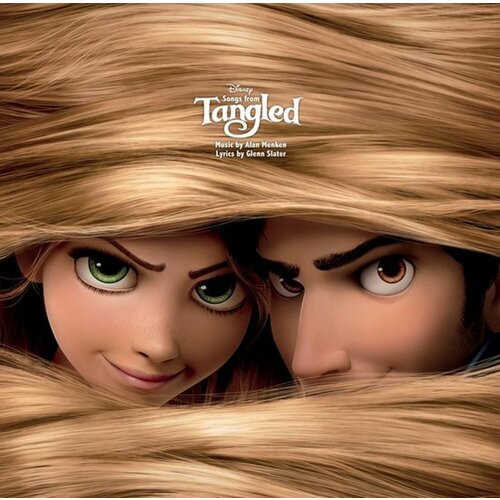 Disney Songs From Tangled Stargazer Lily and Ivory Vinyl (LP) Walt Disney Records Music