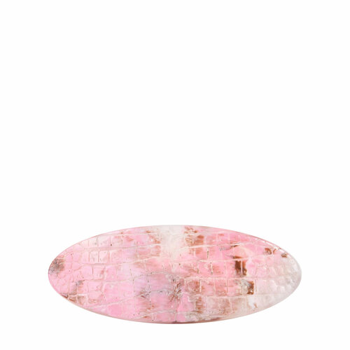 HAIRMATES Заколка овальная Croco, розовая акварель