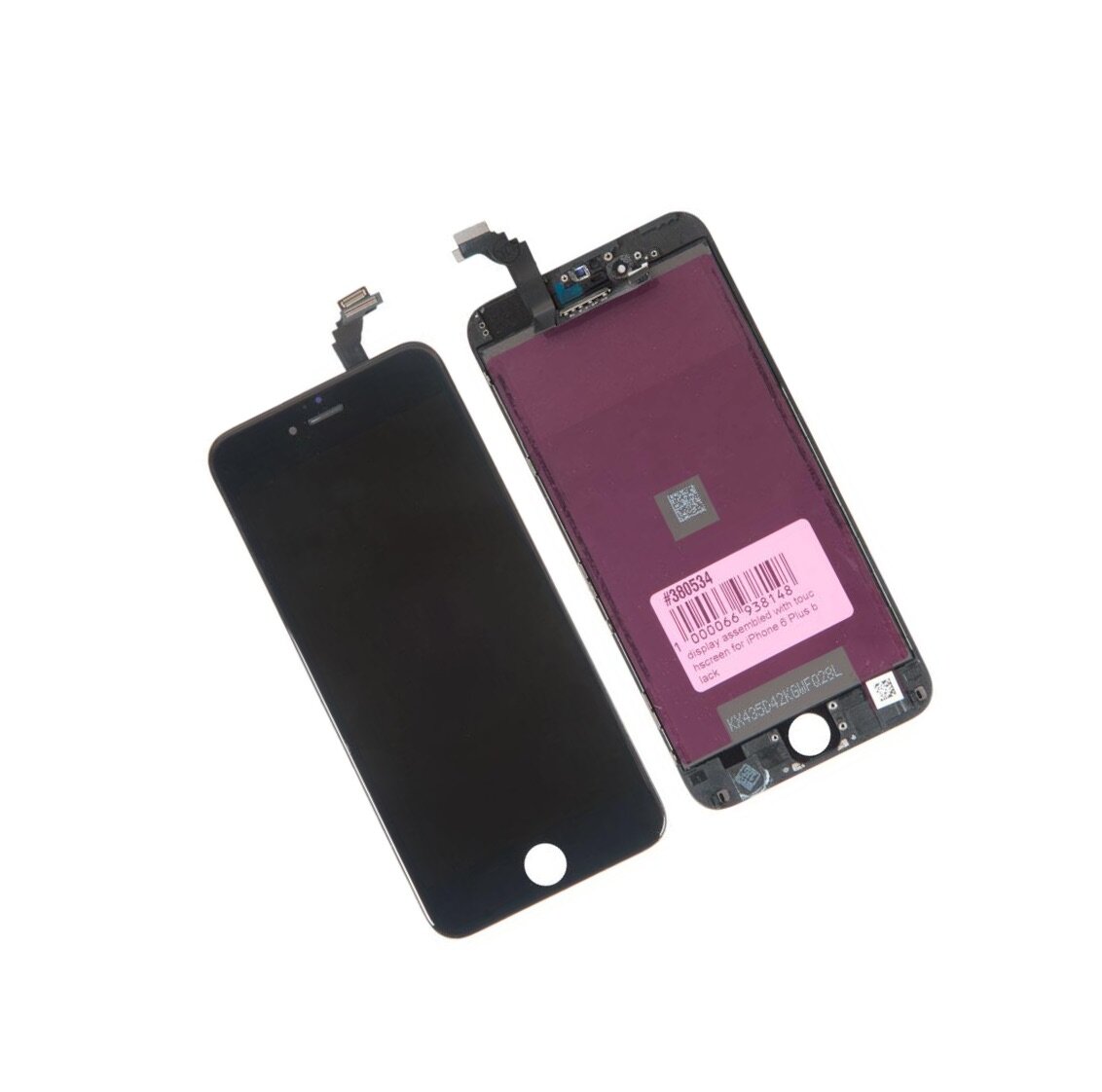 Display / Дисплей в сборе с тачскрином и монтажной рамкой для Apple iPhone 6 Plus Tianma черный
