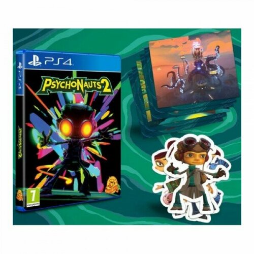 Psychonauts 2 - Motherlode Edition (английская версия) (PS4) ps4 игра skybound psychonauts 2 motherlobe edition