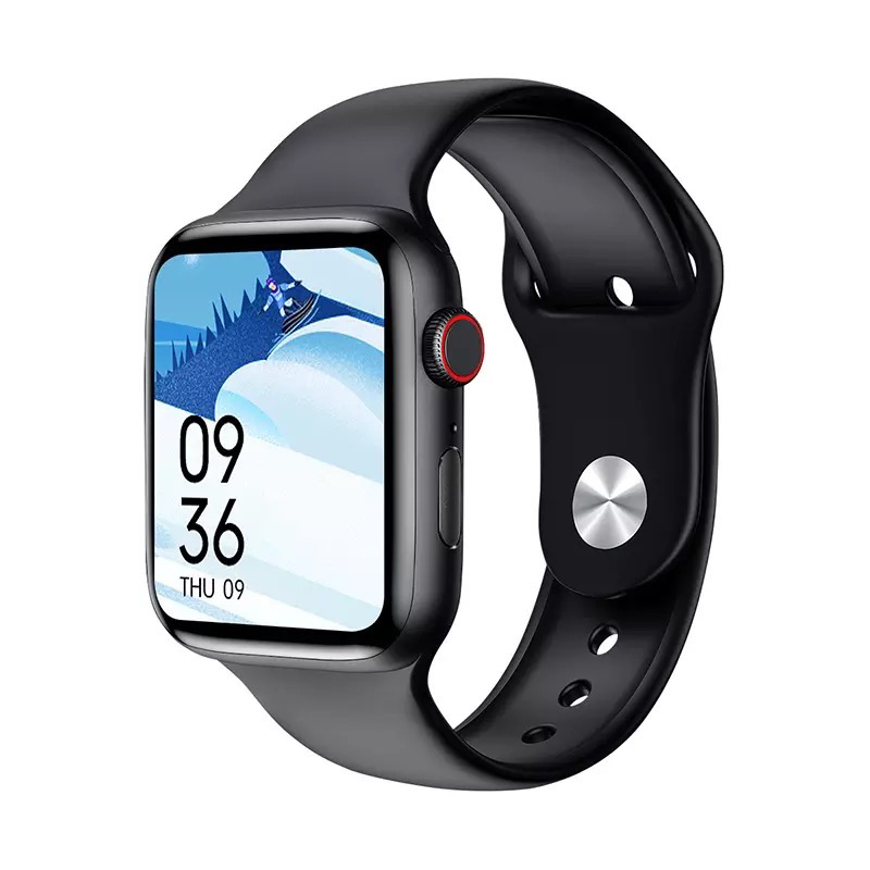 Умные смарт-часы MyPads Smart Watch W26 Plus из цинкового сплава (ЭКГ/Измерение температуры тела/Мониторинг сна) черный цвет