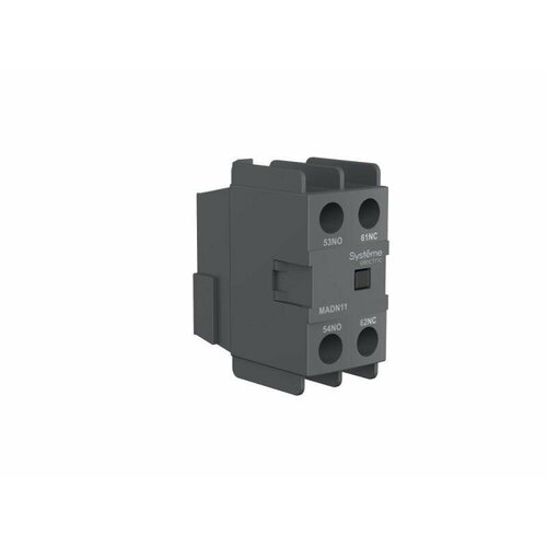 MADN11 Блок контактный дополнительный Systeme Electric SystemePact MC1D 1НО+1НЗ фронтальный