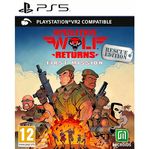 Operation Wolf Returns: First Mission (с поддержкой PS VR2) (PS5) английский язык ps5 игра microids operation wolf returns first mission rescue edition