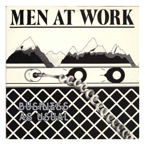 Старый винил, CBS, MEN AT WORK - Business As Usual (LP , Used)