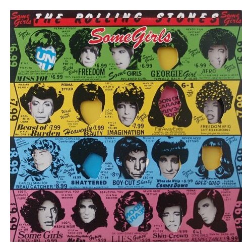 Старый винил, Rolling Stones Records, THE ROLLING STONES - Some Girls (LP , Used)