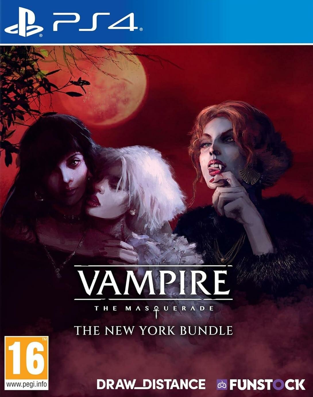 Vampire The Masquerade - Coteries of New York + Shadows of New York Русская Версия (PS4)