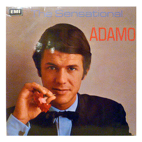 старый винил epic adamo adamo lp used Старый винил, His Master's Voice, ADAMO - The Sensational (LP , Used)