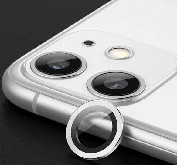 Линзы (стекла) для защиты камеры iPhone 16 / 16 Plus Со Стразами Розовые — фото 1
