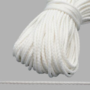 Шнур плетеный 4мм*100м, 88% полиэстер, 12% полипропилен, С2045 (003 белый)