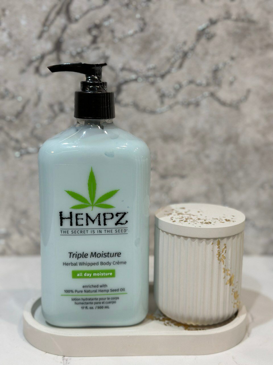 Hempz Herbal Body Triple Moisture - Молочко для тела, Тройное увлажнение, 500 мл