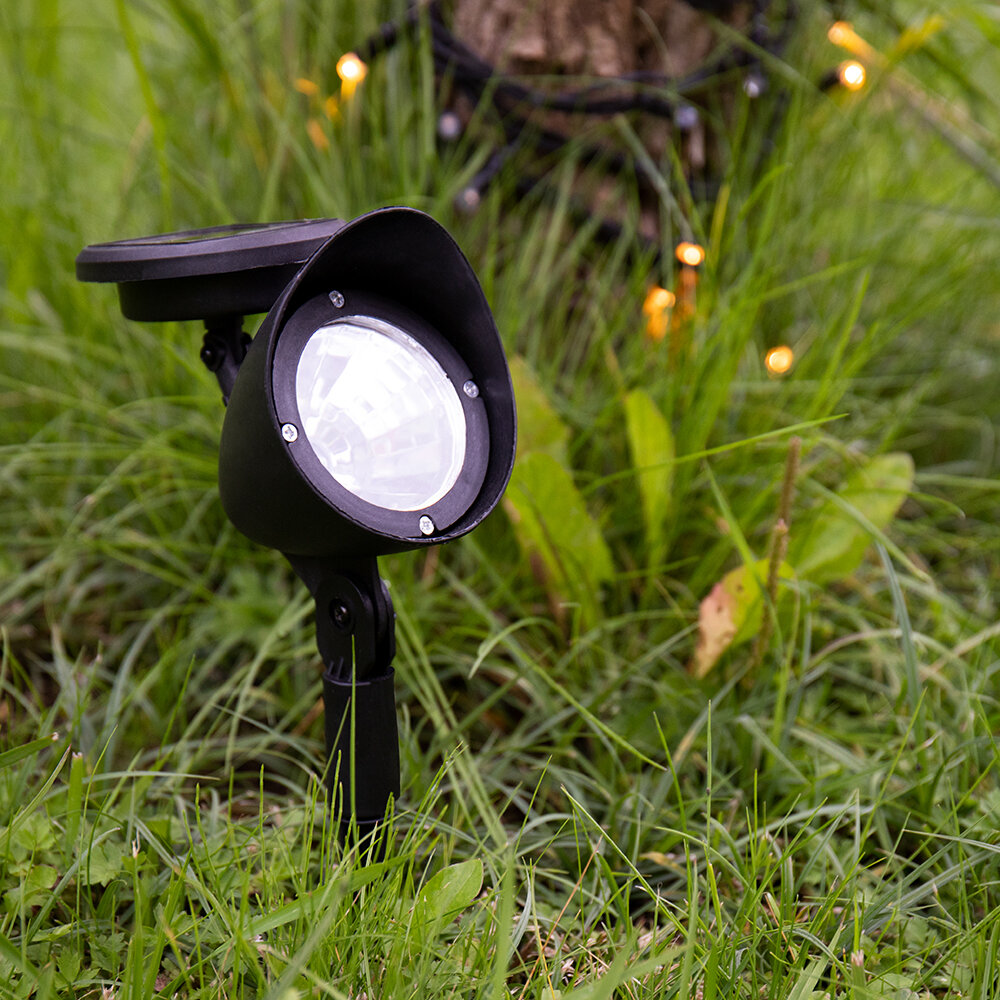 Светильник садовый Lamper ламп.:3шт светодиод.лампа солнеч.бат. черный - фото №19