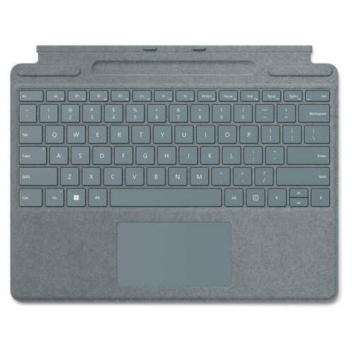Microsoft Surface Pro Signature Keyboard Alcantara для Pro 111098X IceBlue Без стилуса Россия 30000₽