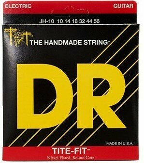 Струны для электрогитары DR Tite-Fit JH-10 10-56