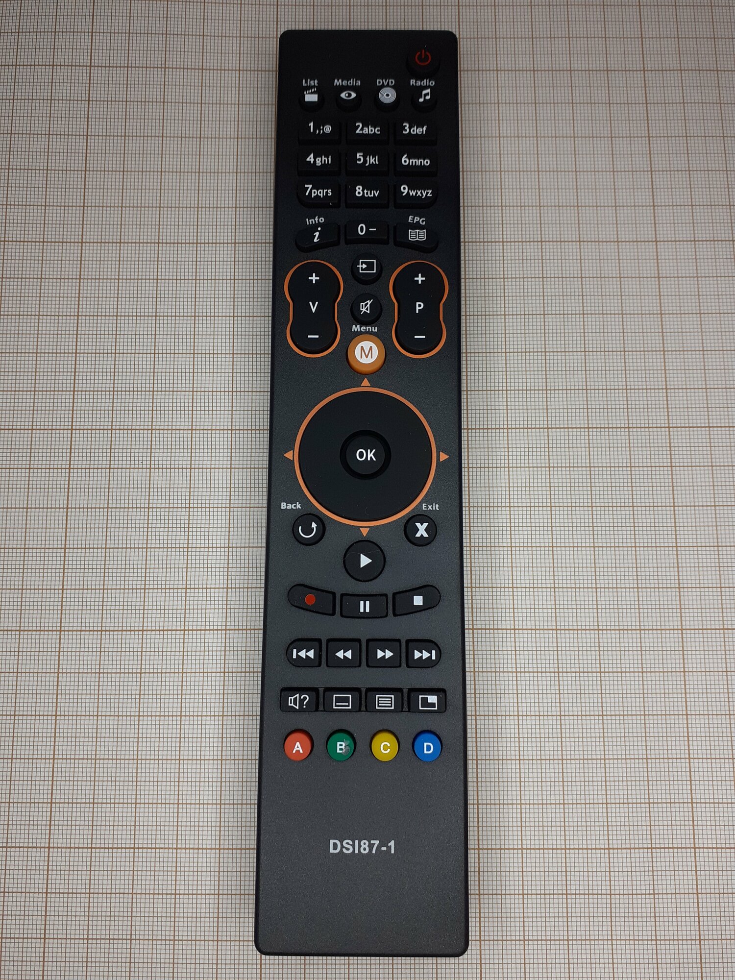 Пульт НТВ плюс для Sagemcom DSI87-1 HD / DSI74 HD
