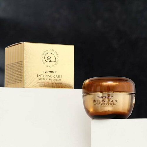 Крем для лица TONYMOLY Intense Care Gold Snail Cream с муцином улитки, 45 г