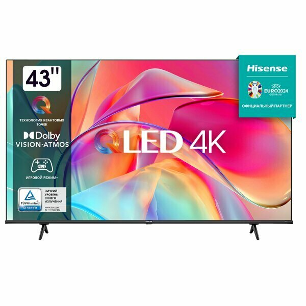 Телевизор HISENSE 43E7KQ