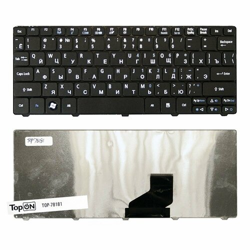 Клавиатура Acer Aspire One 521 522 532 532H 533 D255 D257 D260 D270 Happy em350 em355 90.4GS07. C0R клавиатура zeepdeep для acer для aspire one d255 d255e d257 d260 d270 521 532 ze6 9z n3k82 41d black гор enter