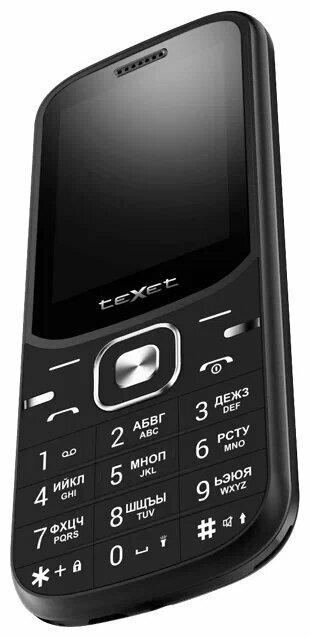 Телефон Texet TM-219 Черный - фото №11