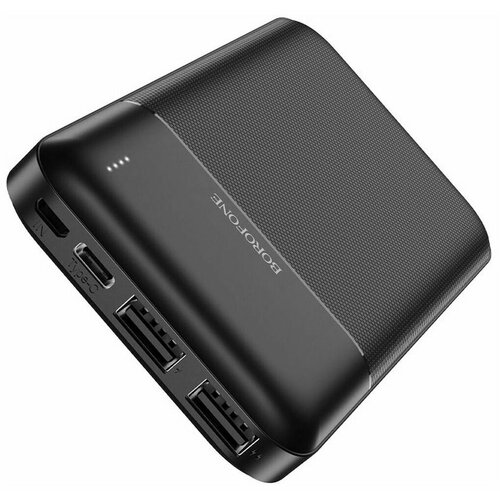 Powerbank Borofone BJ16 10000mAh 2USB 2A с индикатором черный 125000₽