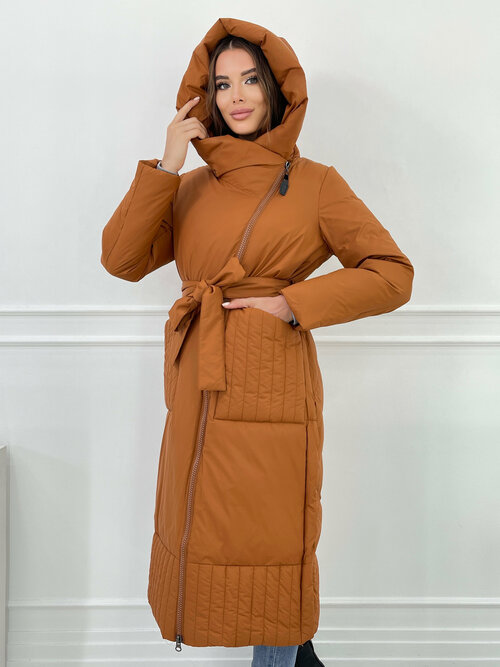 Куртка  Karmelstyle, размер 46, оранжевый