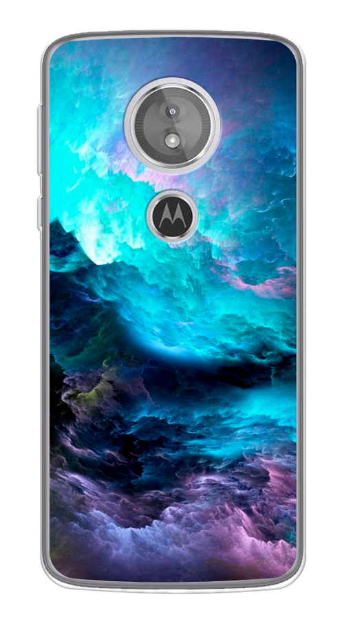 Силиконовый чехол "Полнолуние" на Motorola Moto G6 Play / Моторола Мото G6 Плэй