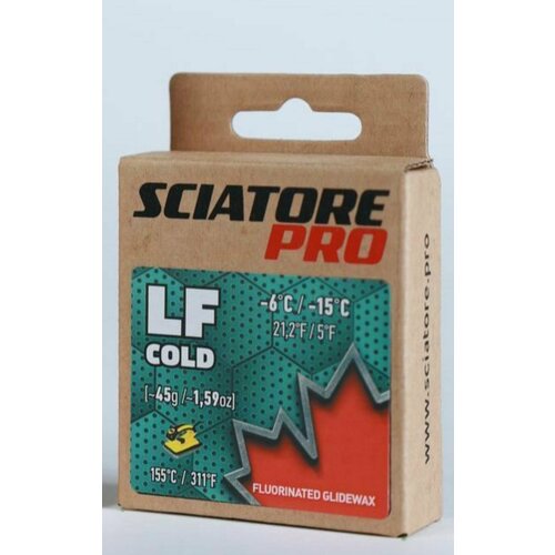 фото Парафин sciatore lf cold (-6/-15) 45г sciatore pro