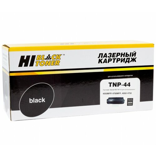 Тонер-картридж Hi-Black TNP-44 для Konica-Minolta bizhub 4050/4750, 20K, черный, 20000 страниц картридж konica minolta tnp 81k black aajw151