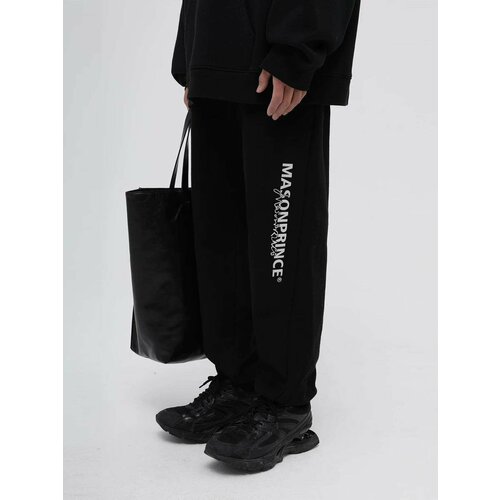 фото Брюки masonprince, размер m, черный