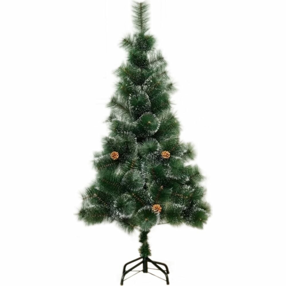 URM елка новогодняя, искусственная, напольная, заснеженная, 150 см T00278