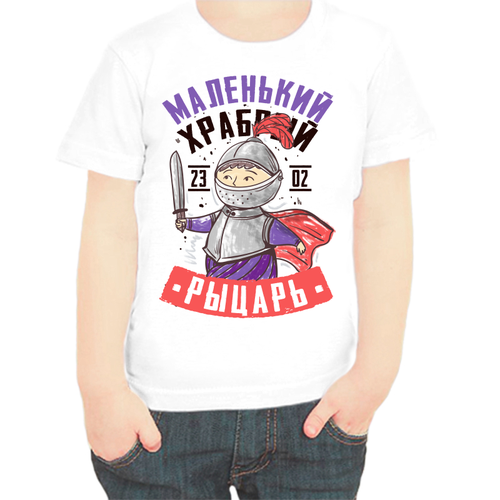 фото Футболка , размер 80, белый нет бренда