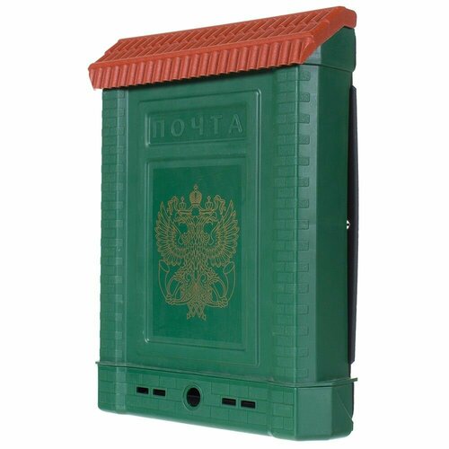Ящик почтовый Премиум внутренний, цвет зелёный