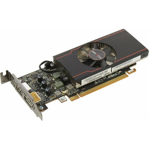 Видеокарта Sapphire Pulse AMD Radeon RX6400, 4 ГБ, GDDR6, 64 бит, DisplayPort, HDMI, RTL видеокарта sapphire amd radeon rx 7900 xt pulse oc 2075mhz pci e 4 0 20480mb 320 bit 20000mhz 2xdp 2xhdmi 11323 02 20g