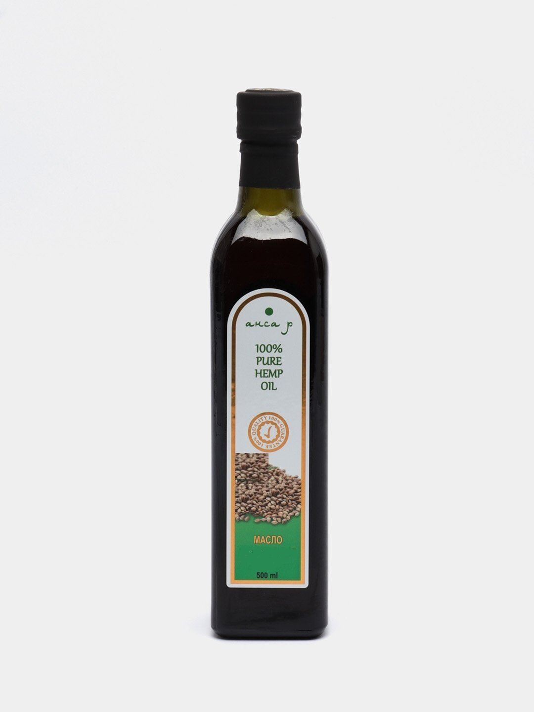 фото Масло Конопляное Нерафинированное Холодного Отжима 500мл