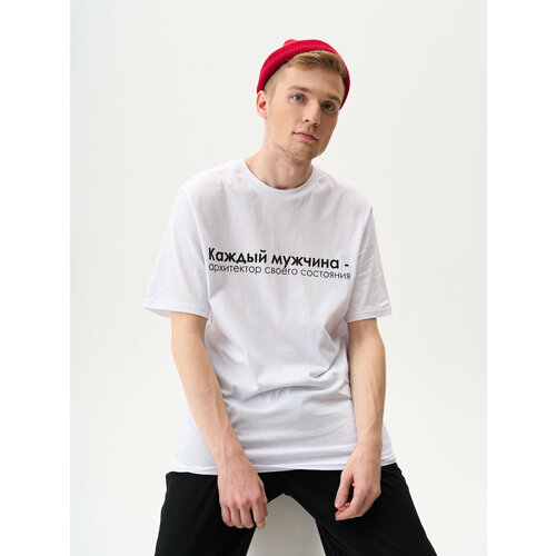 фото Футболка catfit, размер 48, белый